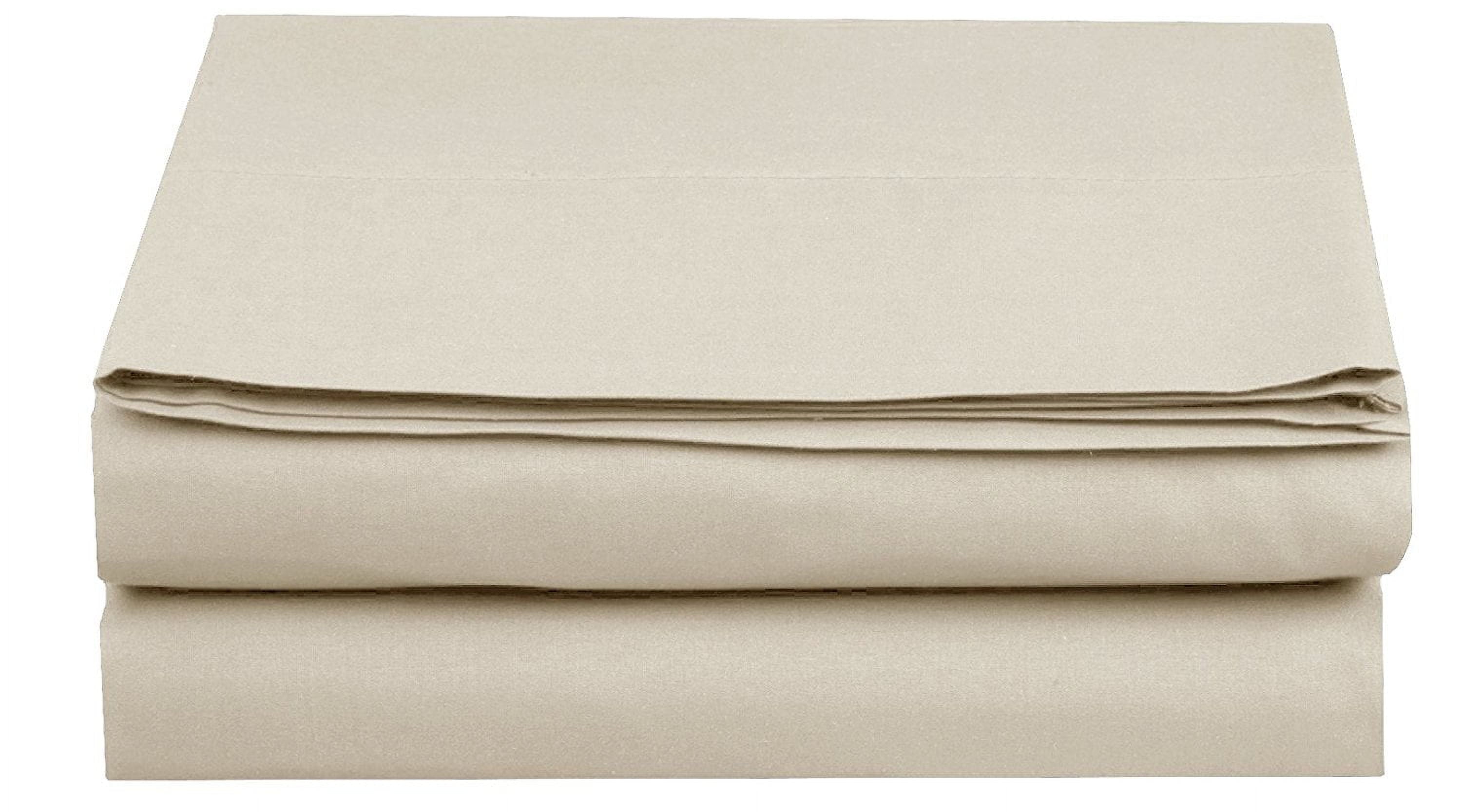 1500 Series Hospitality Fitted Sheet 1-Piece Fitted Sheet, Twin/Twin XL Size, White