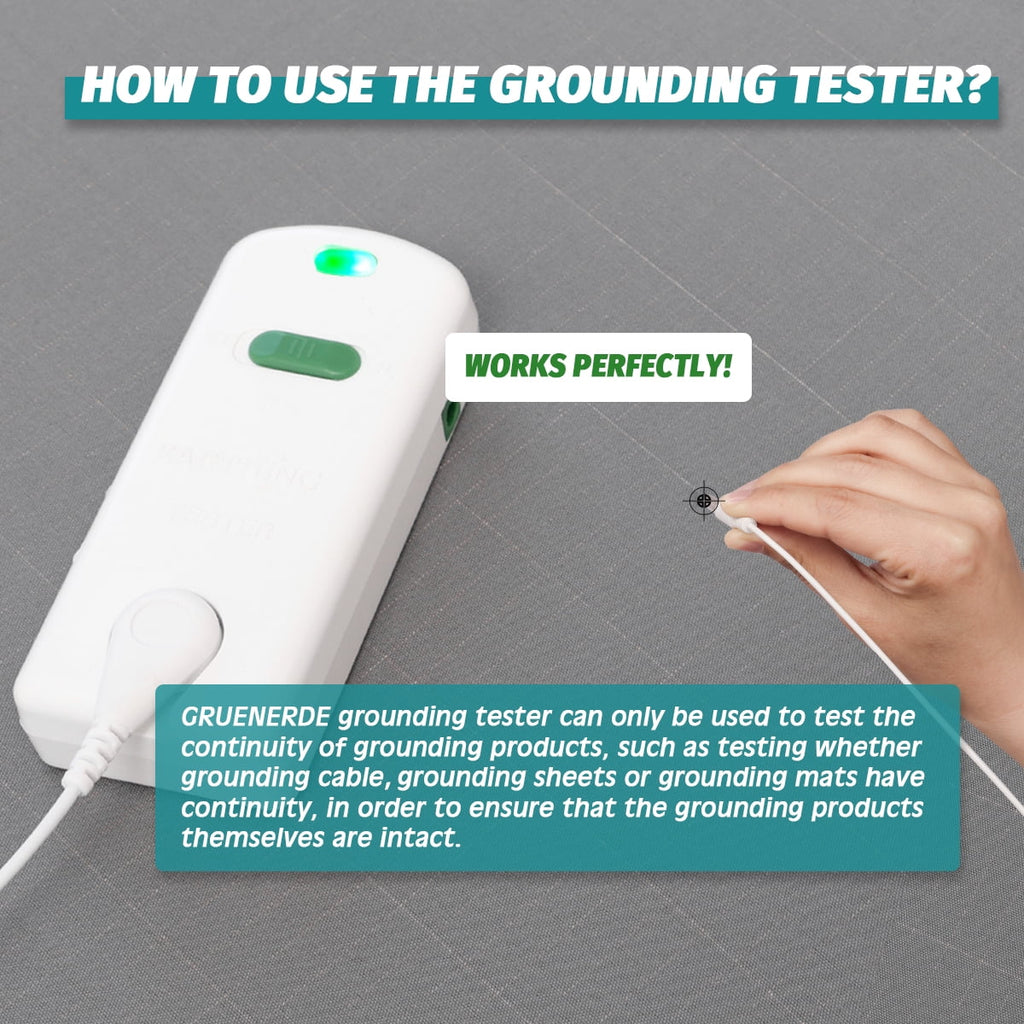 Grounding Sheets King Size 90% Organic Cotton 10% Pure Silver Fiber Grounding Sheet Earth Connected Bedding with Grounding Cord Twin 76x80x13in