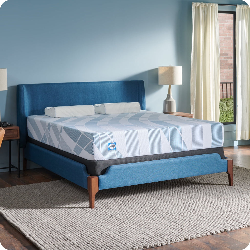 Sealy Dreamlife 10” Queen Gel Memory Foam Mattress-in-a-Box, Adult