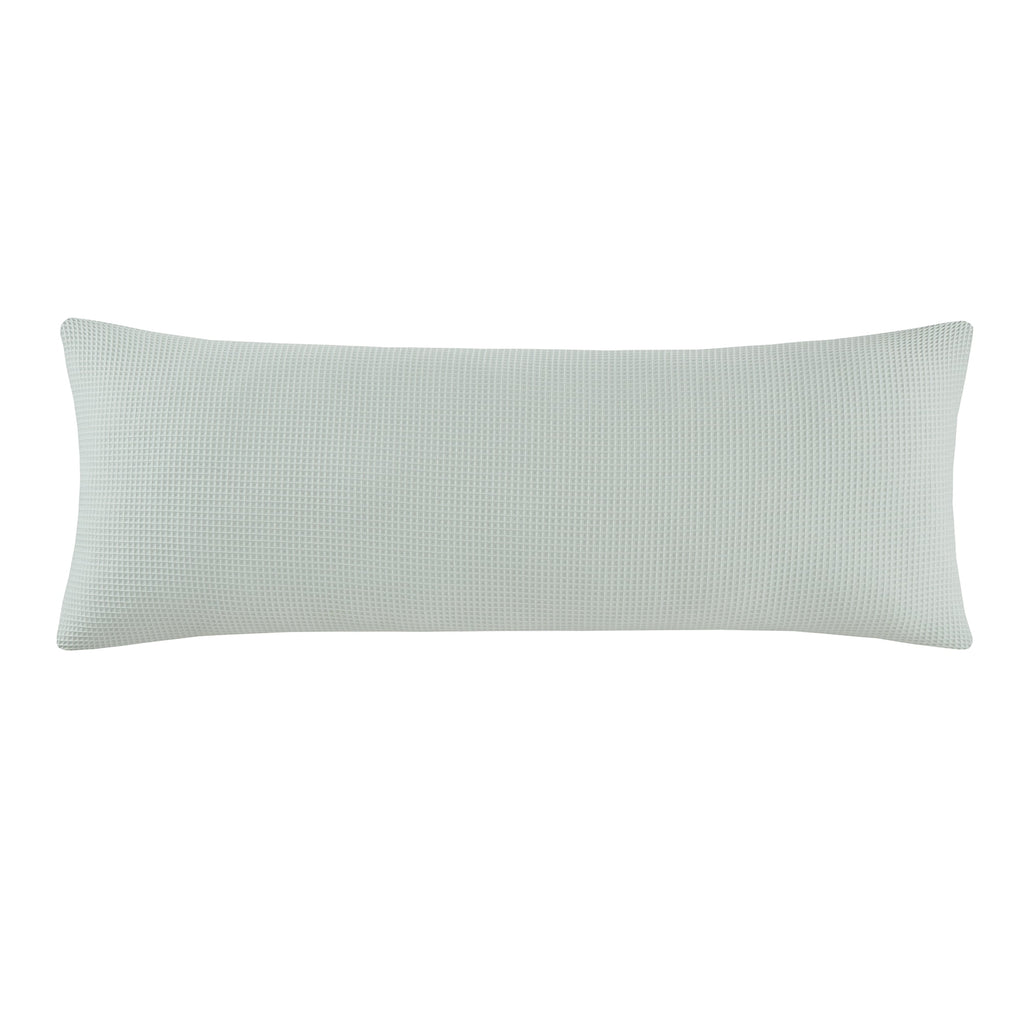 Mainstays Body Pillowcase – Waffle Weave – Light Green – 20"x52" – 1 Pack