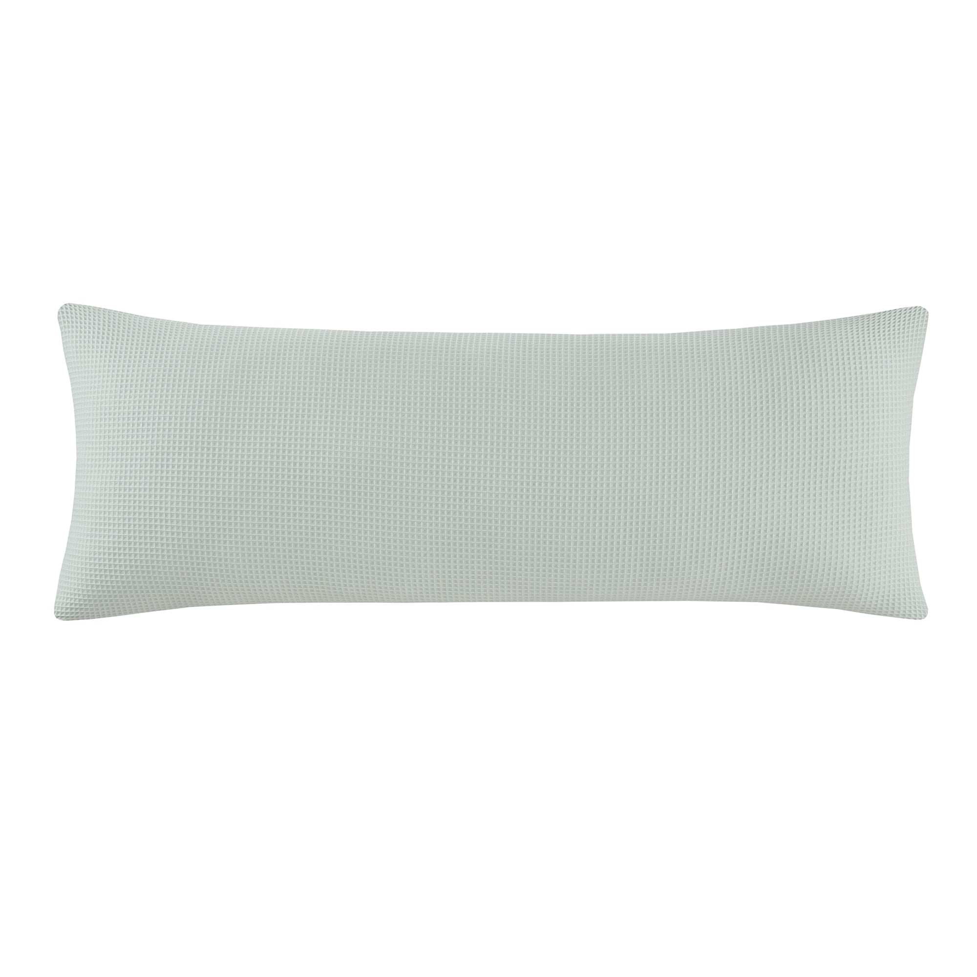 Mainstays Body Pillowcase – Waffle Weave – Light Green – 20"x52" – 1 Pack